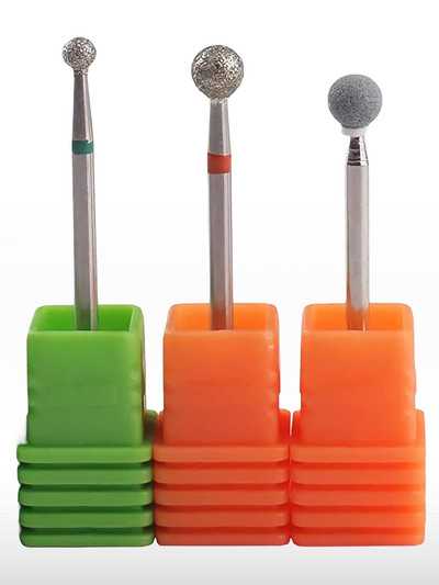 Διαμαντένια τρυπάνια επιδερμίδας σετ 3 τεμ.