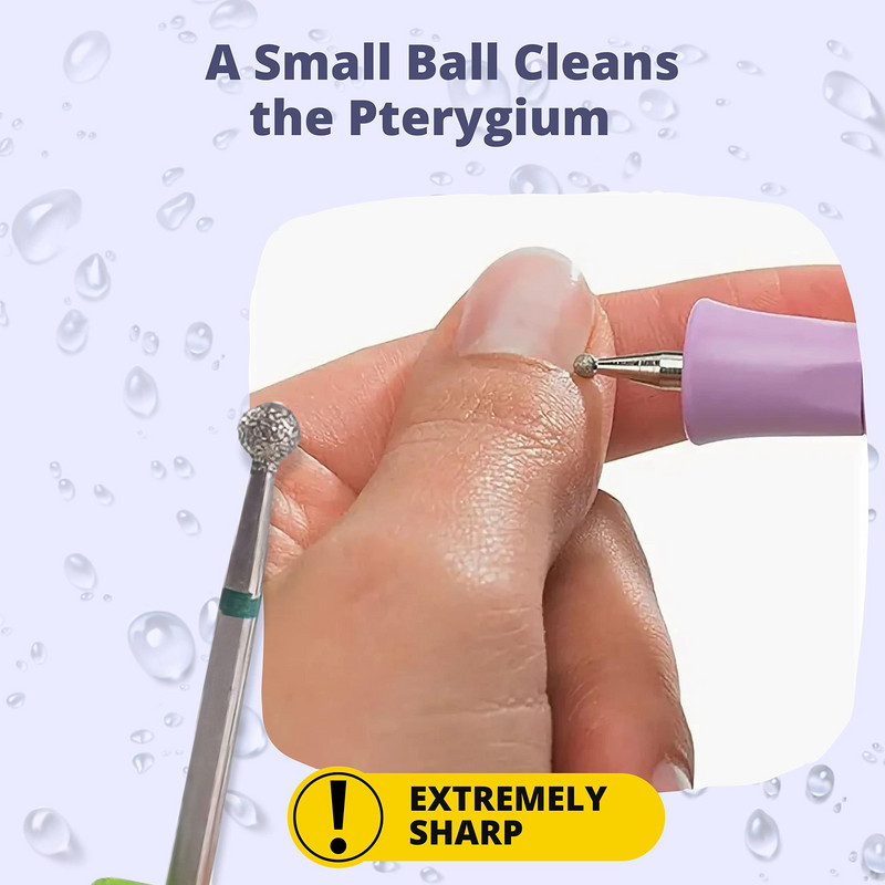 Διαμαντένια τρυπάνια επιδερμίδας σετ 3 τεμ.