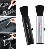 Autós behúzható tisztítókefe levegőkimenet tisztító puha kefe BMW M Power Performance M3 M5 X1 X3 X5 X6 E46 E39 E36 E60 E90-hez