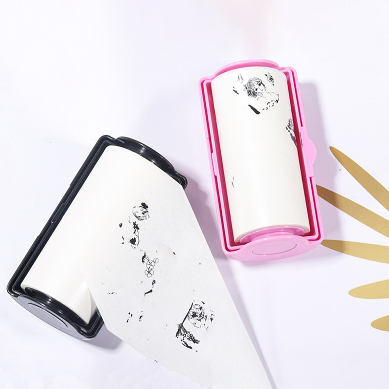 60 vnt. / rulonas Lengvai valdomas makiažas Moterims valyti Pašalinti spausdinimą Valymo įrankiai Nagų štampavimo valiklis popierius