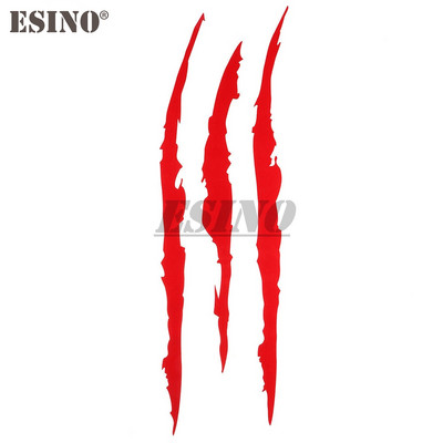 Оформление на кола Ghost Claw Scratch Stripe Marks Стикери за фарове Винилова стикера Авто каросерия Декоративни стикери PVC дърворезба Винилова стикера