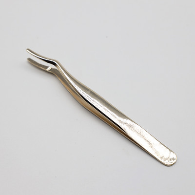 Ανοξείδωτο τσιμπιδάκι βλεφαρίδων Professional for Lashes Extension Gold Decor Αντιστατικό τσιμπιδάκι φρυδιών Επέκταση βλεφαρίδων