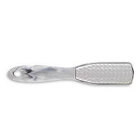 Foot Rasp File Rozsdamentes acél Kétoldalas pedikűr lábápoló Scrubber Cuticle Skin Callus Professial Dead láb bőrápoló Légy