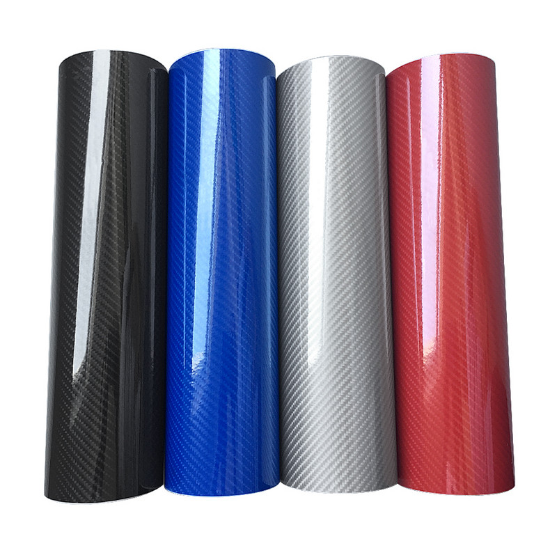 100*30/10cm Blizgantis 5D anglies pluošto apvyniojimas vinilo plėvele, motociklo planšetinio kompiuterio lipdukai ir lipdukai Automobilių priedai Automobilių stilius
