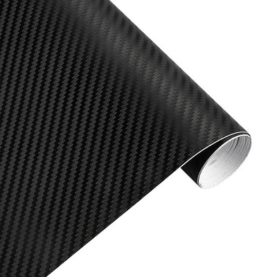 30 cm x 127 cm 3D fibră de carbon vinil folie de ambalare pentru mașină rolă de folie autocolante și decalcomanii pentru motociclete Accesorii pentru stilul auto Automobile