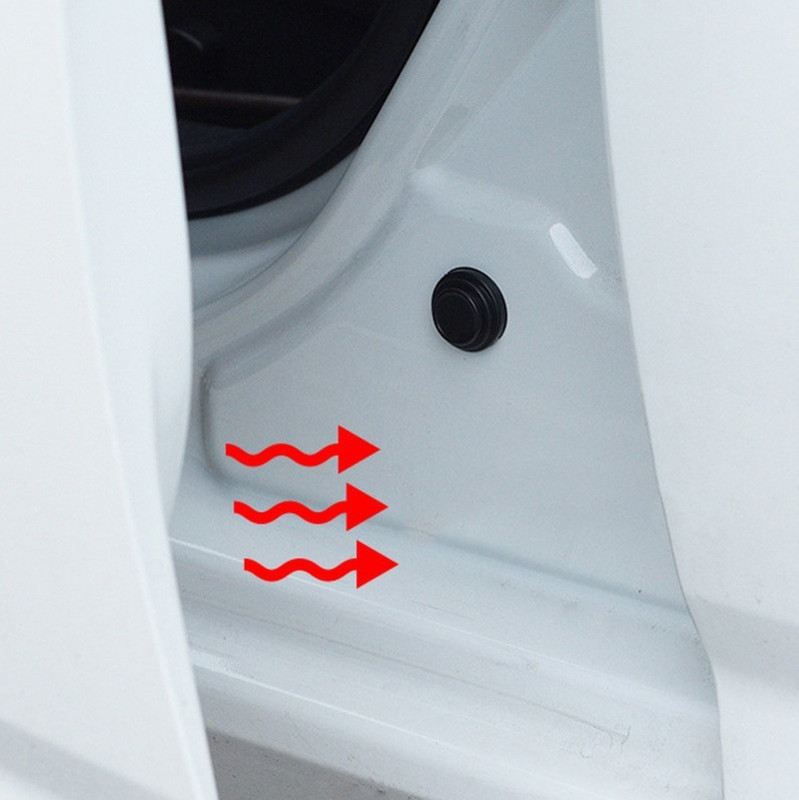 Pretsadursmes Silikona spilventiņš Automašīnas durvju aizvēršana Pretšoka aizsardzība Skaņas necaurlaidīga Klusa Bufera Uzlīmes Blīve Auto piederumi