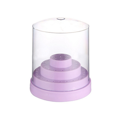 Freze cu 10/14/20/48 găuri Stand Container Suport pentru burghie pentru unghii Carcasă de îngrijire Organizator pentru manichiură Cutie de depozitare goală Accesorii pentru unghii