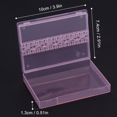 Freze cu 10/14/20/48 găuri Stand Container Suport pentru burghie pentru unghii Carcasă de îngrijire Organizator pentru manichiură Cutie de depozitare goală Accesorii pentru unghii