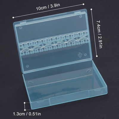 Freze cu 10/14/20/48 găuri Stand Container Suport pentru burghie pentru unghii Carcasă de îngrijire Organizator pentru manichiură Cutie de depozitare goală Accesorii pentru unghii