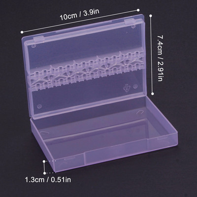 Freze cu 10/14/20/48 găuri Stand Container Suport pentru burghie pentru unghii Carcasă de îngrijire Organizator pentru manichiură Cutie de depozitare goală Accesorii pentru unghii