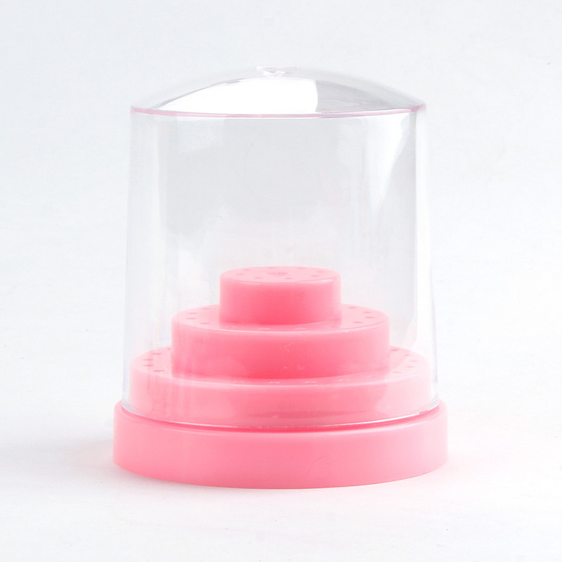 Freze cu 10/14/20/48 găuri Stand Container Suport pentru burghie pentru unghii Carcasă de îngrijire Organizator pentru manichiură Cutie de depozitare goală Accesorii pentru unghii
