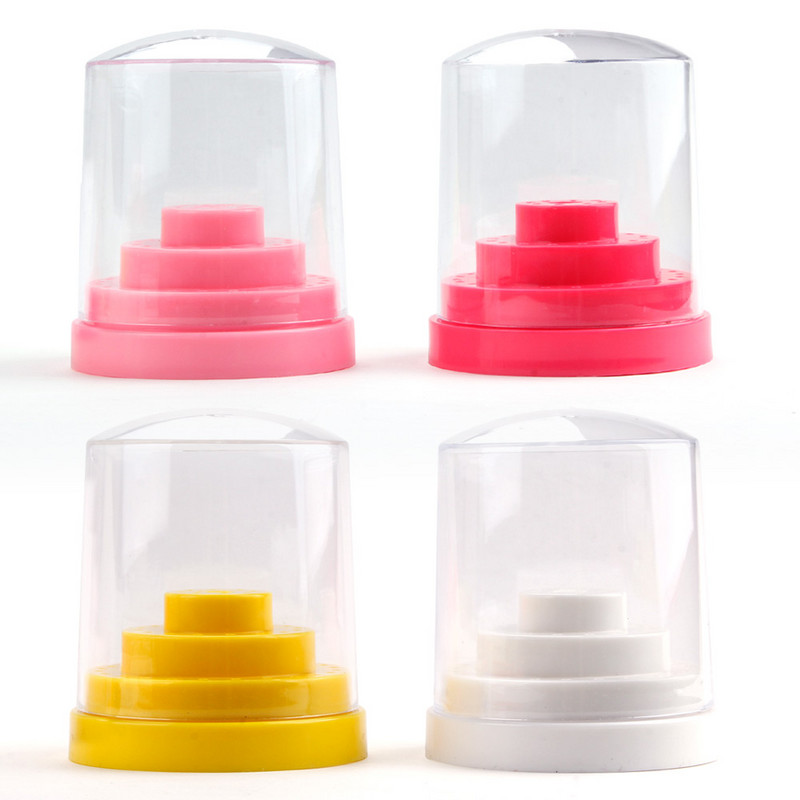 Freze cu 10/14/20/48 găuri Stand Container Suport pentru burghie pentru unghii Carcasă de îngrijire Organizator pentru manichiură Cutie de depozitare goală Accesorii pentru unghii