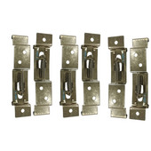 Tvirtinimo kronšteino numerio lentelės spaustukai Automobilių transporto priemonių nerūdijančio plieno rėmo laikiklis Išoriniai priedai Automobilio priekaba Lengvai montuojama spyruoklė