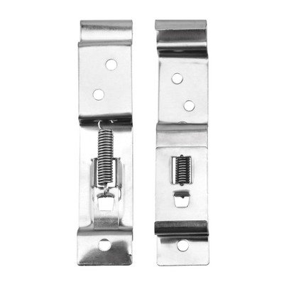 Tvirtinimo kronšteino numerio lentelės spaustukai Automobilių transporto priemonių nerūdijančio plieno rėmo laikiklis Išoriniai priedai Automobilio priekaba Lengvai montuojama spyruoklė