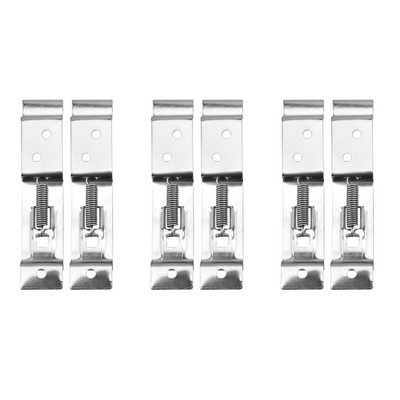 Tvirtinimo kronšteino numerio lentelės spaustukai Automobilių transporto priemonių nerūdijančio plieno rėmo laikiklis Išoriniai priedai Automobilio priekaba Lengvai montuojama spyruoklė