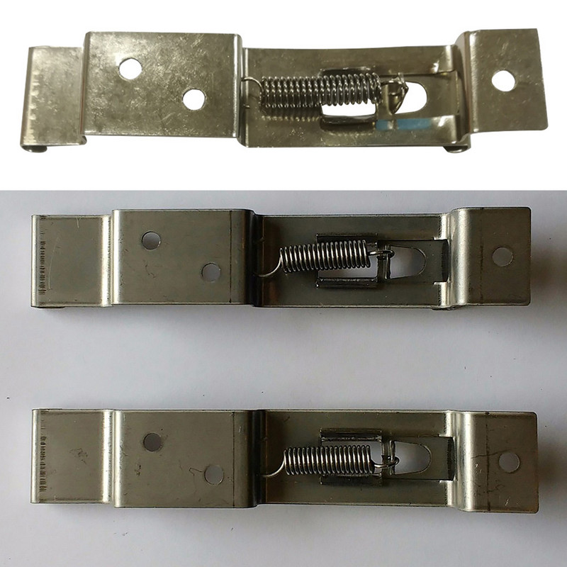 Tvirtinimo kronšteino numerio lentelės spaustukai Automobilių transporto priemonių nerūdijančio plieno rėmo laikiklis Išoriniai priedai Automobilio priekaba Lengvai montuojama spyruoklė