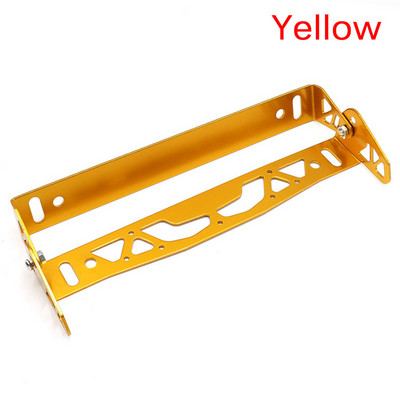 Karštas išpardavimas automobilio stiliaus universalus reguliuojamas automobilio valstybinio numerio rėmo laikiklis Anglies pluošto lenktyninio numerio ženklo automatinis tvirtinimo laikiklis