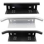 Automobilio valstybinio numerio laikiklis rėmo lentelės numerio montavimas LED darbo šviesos juostos buferio laikiklis, skirtas universaliems 4x4 visureigių automobilių priedams