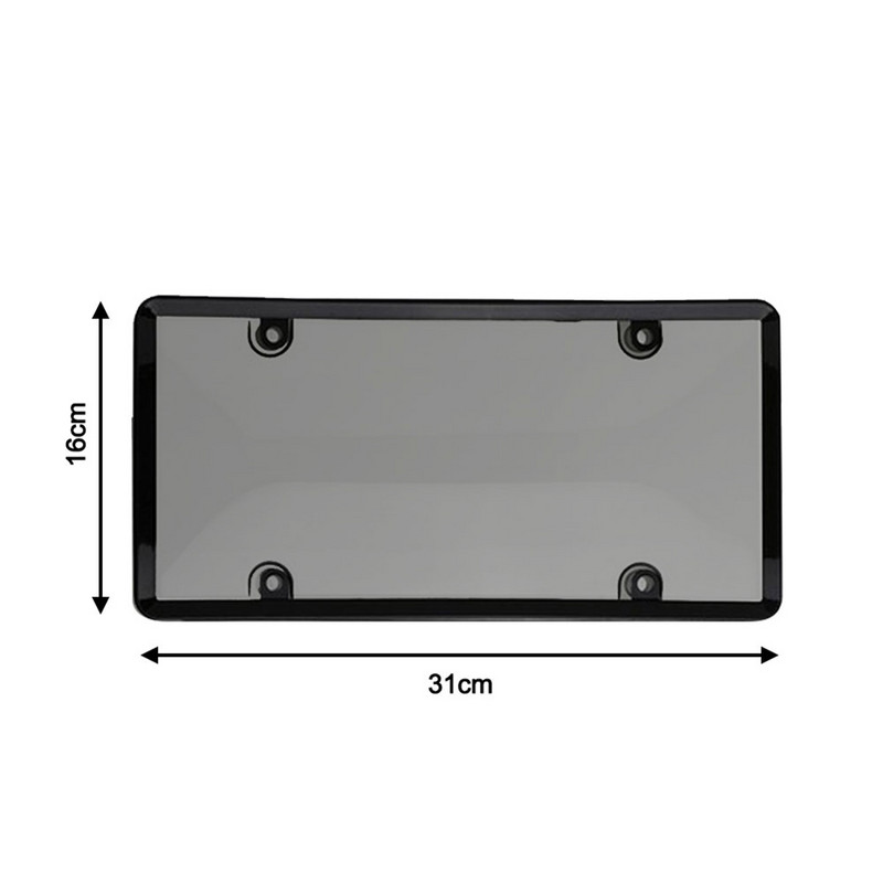 2 komada prozirne reflektirajuće kamere protiv brzine, crvenog svjetla za cestarinu, poklopac registarske pločice, modificirana zaštitna školjka