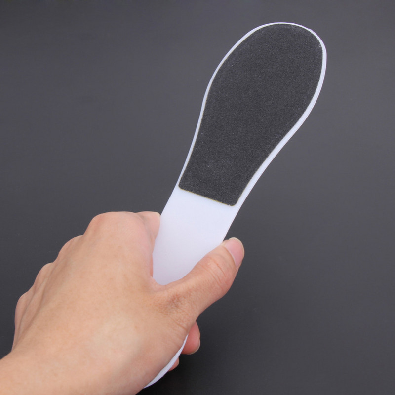 1 KOM Udobna dvostrana rašpica za brušenje turpija za stopala Međuspremnik za brušenje mrtve kože Sredstvo za uklanjanje žuljeva Piling za pedikuru Alat za čišćenje