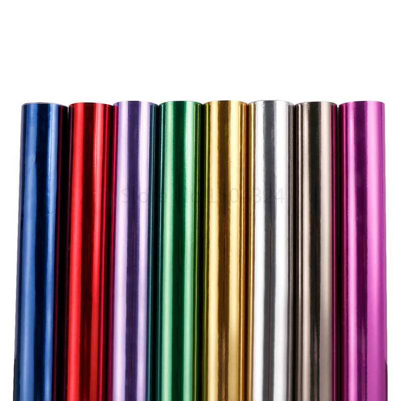 10/30x100cm Chrome Mirror Vinyl folija za naljepnice za automobile Naljepnica DIY Car Bike Motor Poklopac karoserije Film za omatanje Dodaci za automobile