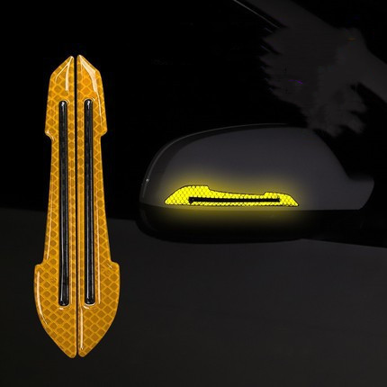 Automobilį atspindintys lipdukai Susidūrimo išvengimo įspėjamoji juostelė be pėdsakų Apsauginis lipdukas Įspėjimas ant automobilio galinio vaizdo veidrodėlio