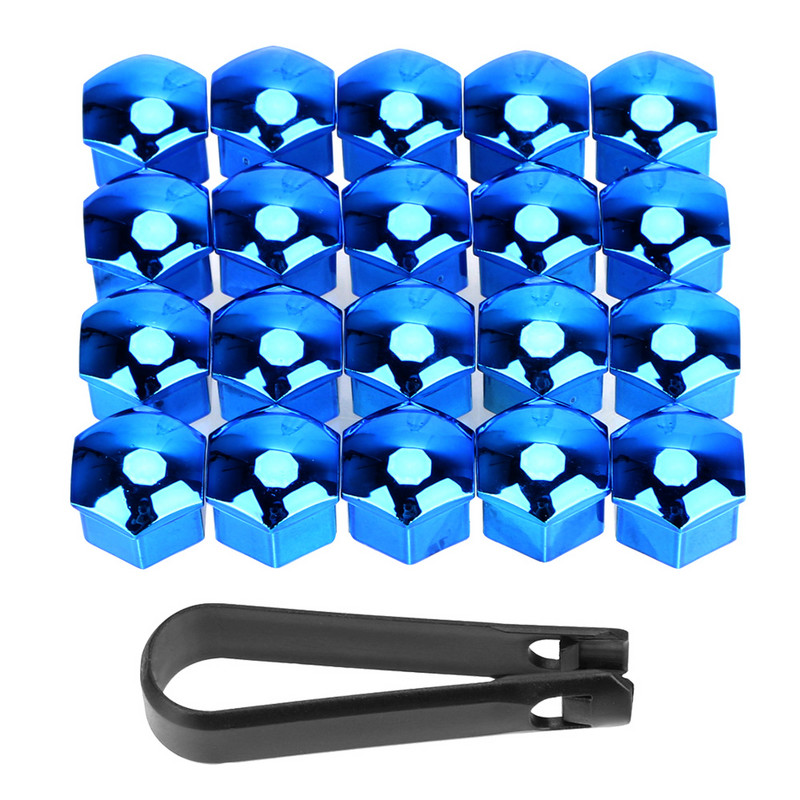 Προστατευτικά καλύμματα παξιμαδιών τροχού αυτοκινήτου 17 mm για BMW E30 E36 E34 E46 E90 E60 E39 F30 F10 F20 E87 E92 E91