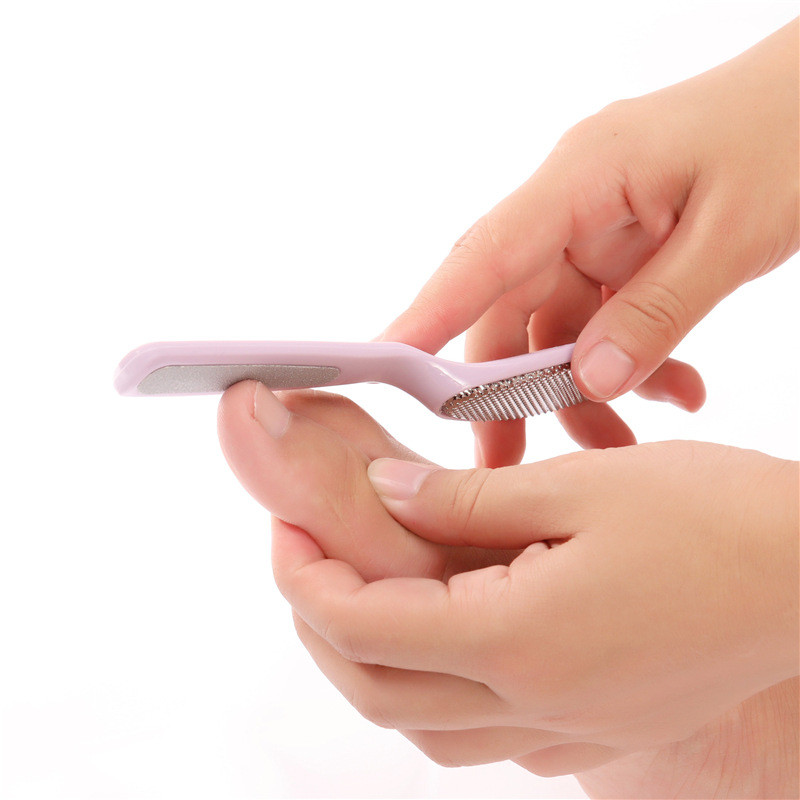 Foot Rasp Feet Care Tools Professzionális kétoldali lábreszelő Rasp Hard Dead Skin bőrkeményedés eltávolító pedikűrreszelő láb sarokreszelő