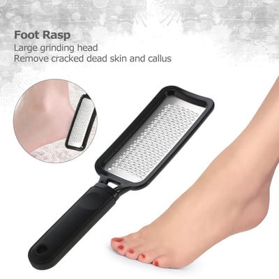 Large Foot Rasp Callous Remover Εργαλεία πεντικιούρ Ανθεκτικό από ανοξείδωτο ατσάλι Αφαίρεση σκληρού δέρματος Εργαλείο λείανσης ποδιών Λίμα περιποίησης δέρματος