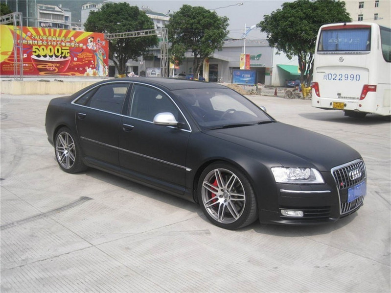 Mat crna vinilna folija za omot za automobile Folija za naljepnice Omotači za vozila Konzola Zaštitna maska za računalo i telefon Koža