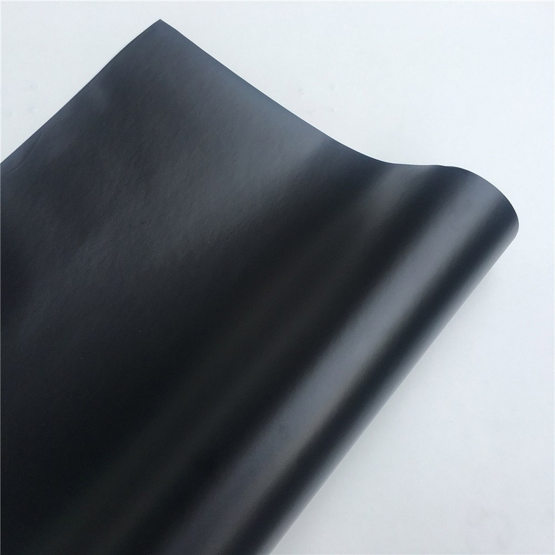 Mat crna vinilna folija za omot za automobile Folija za naljepnice Omotači za vozila Konzola Zaštitna maska za računalo i telefon Koža