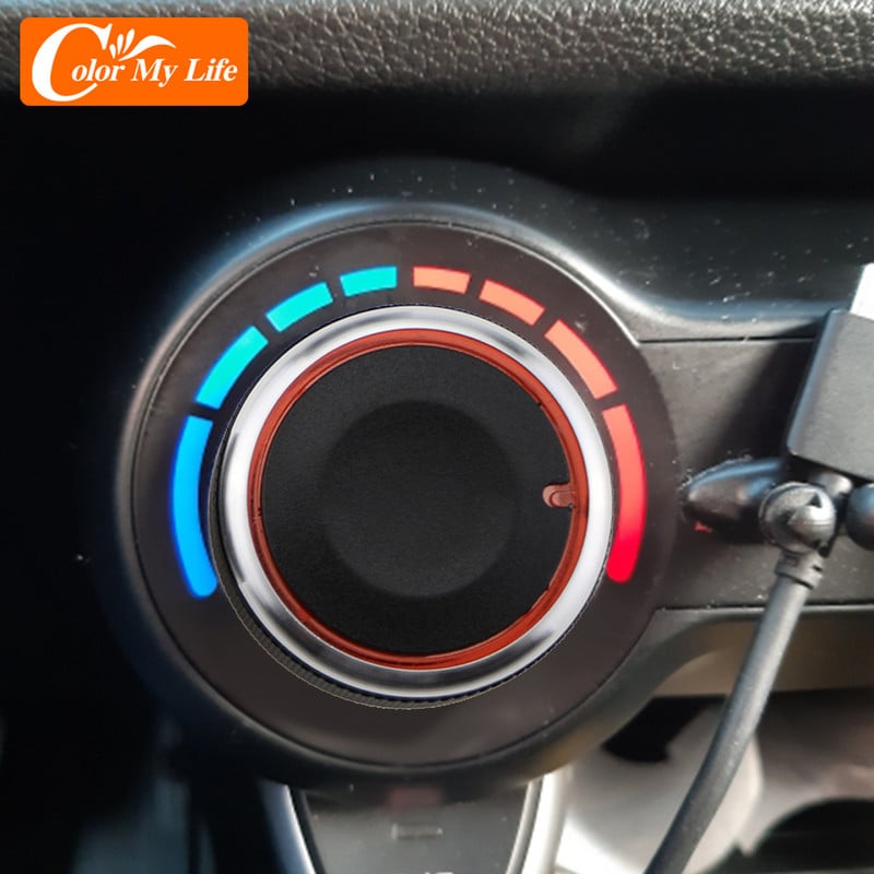 Color My Life za Hyundai Solaris 2017. - 2021. Gumb klima uređaja za Kia Rio K2 KX Cross AC Heat Control gumbi prekidača