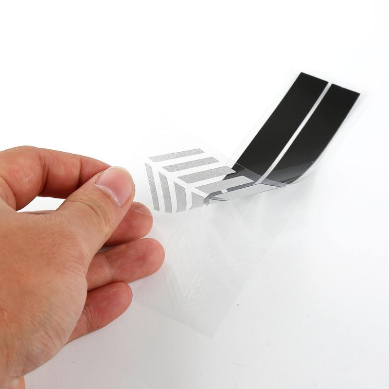 2vnt/komplektas Automobilinis lipdukas Neblunkantis mados spalvos juostelės automobilio lipdukas lenktynių juostelės šoninio galinio vaizdo veidrodžio dekoro lipdukas automobiliui universalus