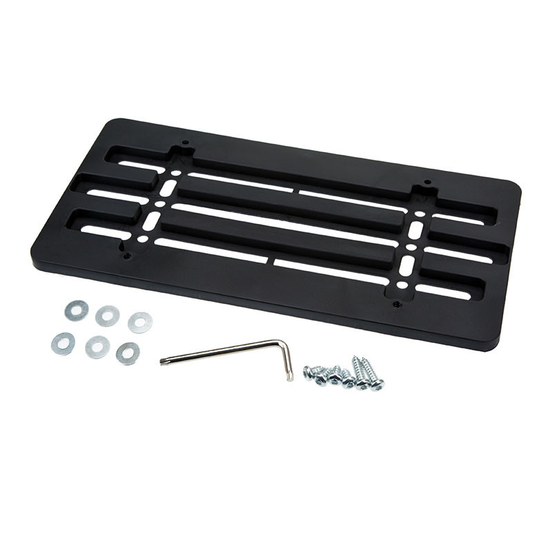 Suport universal pentru plăcuța de înmatriculare frontală a mașinii, kit de montare pentru cadru din plastic PP, pentru licență auto, pentru piese BMW X1 X2 X3 X4 X5 X6