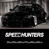 Įvairių dydžių Speed Hunters Grafikos automobilių vinilo lipdukai vandeniui atsparūs lenktyniniai kėbulo sunkvežimio buferio galinio lango lipdukų derinimo priedai