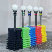 3/32" keramičke glodalice za nokte Profesionalni rezači za nokte Bijelo glodalo u obliku kugle za manikuru Svrdla za nokte Dodaci