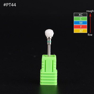 3/32" keramičke glodalice za nokte Profesionalni rezači za nokte Bijelo glodalo u obliku kugle za manikuru Svrdla za nokte Dodaci