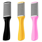 Hot Sale Beauty Elhalt bőr eltávolítása Műanyag fogantyús lábradír rozsdamentes acél fém lábreszelő