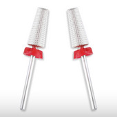 Svrdla za nokte od tvrdog metala Konusna svrdla za nokte za kućnu i profesionalnu upotrebu u manikuri Brzo uklanjanje premaza s noktiju - drška 3/32"