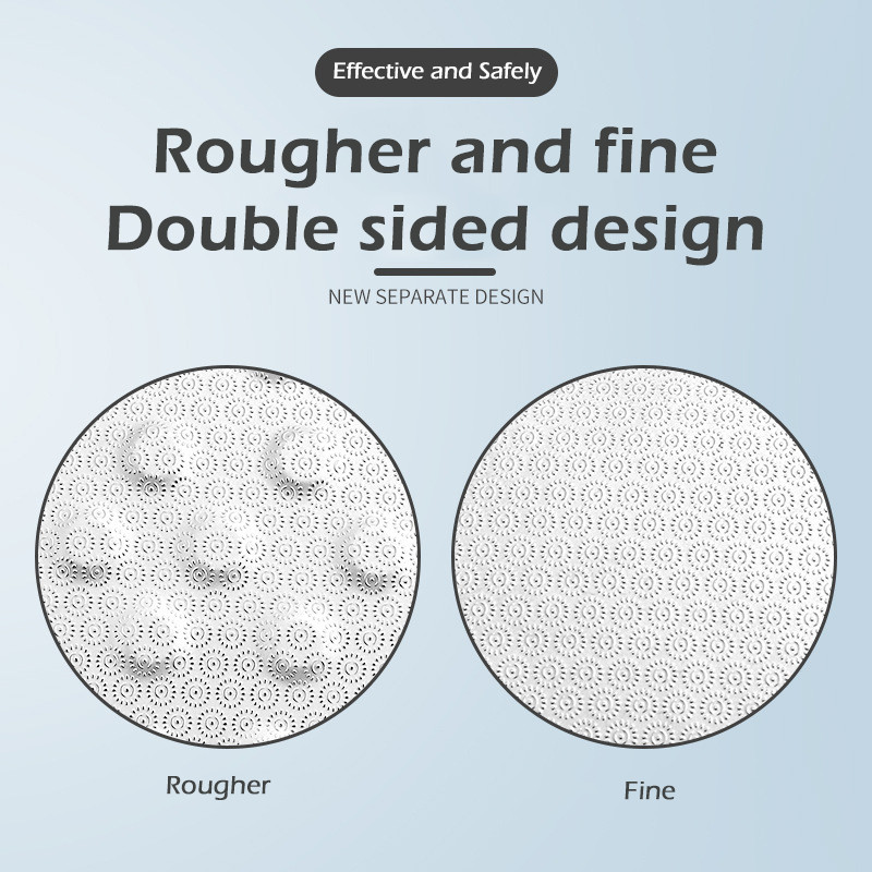 Pėdų dildė dvipusis nuospaudų valiklis negyvai odai Profesionalūs pedikiūro įrankiai Callous Screper Pėdos šlifuoklis kulnų dildiklis