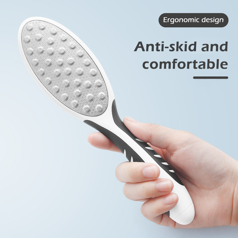 Pėdų dildė dvipusis nuospaudų valiklis negyvai odai Profesionalūs pedikiūro įrankiai Callous Screper Pėdos šlifuoklis kulnų dildiklis