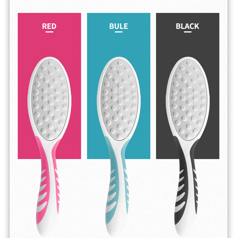 Pėdų dildė dvipusis nuospaudų valiklis negyvai odai Profesionalūs pedikiūro įrankiai Callous Screper Pėdos šlifuoklis kulnų dildiklis