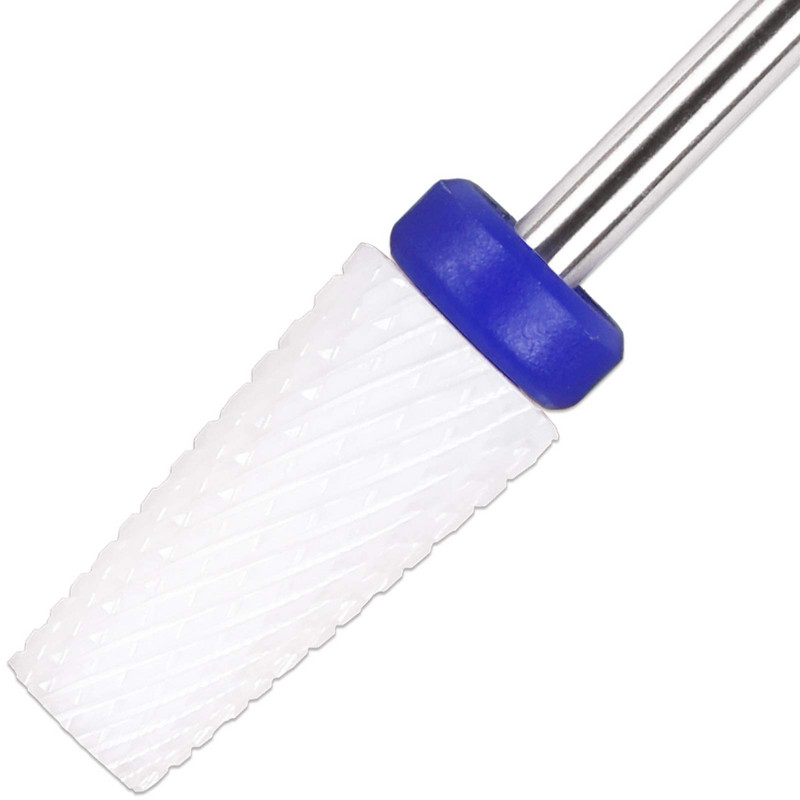 Konusni keramički karbidni svrdlo za brzo uklanjanje akrila ili tvrdog gela - 3/32" drška - manikura, nail art, bušilica
