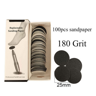 Pakaitinis švitrinis popierius Šlifavimo popierius Priedas Elektrinis pėdų nuospaudų šalinimo įrankis Diskiniai diskai Pagalvėlės Pedikiūras Pėdų rasp dildės