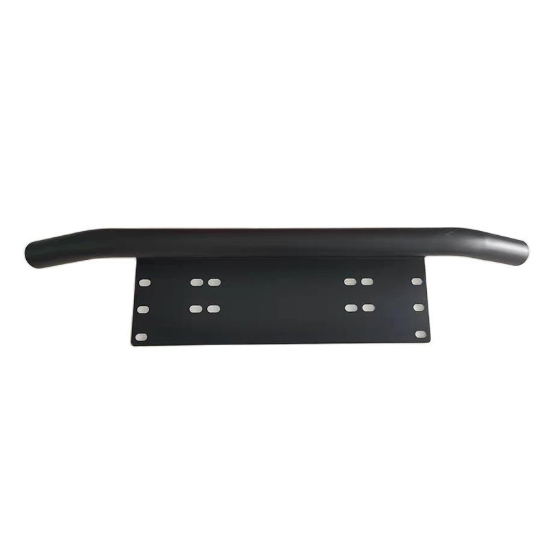 1vnt Universalus valstybinio numerio rėmas visureigių priedų priekinis rėmas automobilių numeriams su šviesos juostos tvirtinimo buferio laikiklio laikikliais