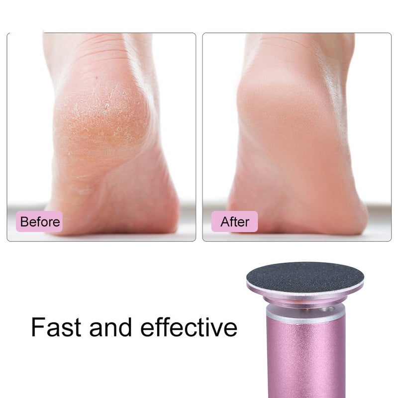 Elektrinis pedikiūro pėdų priežiūros įrankis dildės pedikiūro nuospaudų šalinimo priemonė Įkraunama pjovimo dildė pėdų negyvai odai nuospaudų žievelės valiklis