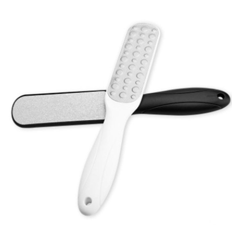 1 vnt. profesionali dvipusė pėdų dildė, skirta pėdų pedikiūro rasp Remover šveitimo manikiūro nagų įrankiams 