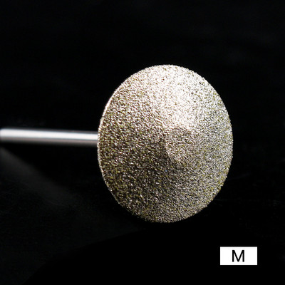 Pedikiūro deimantinis grąžtas 3/32 colių nerūdijančio plieno profesionalus pedikiūrinis pedikiūrinis pėdų dildė Manikiūro nagų mažinimo grąžtas