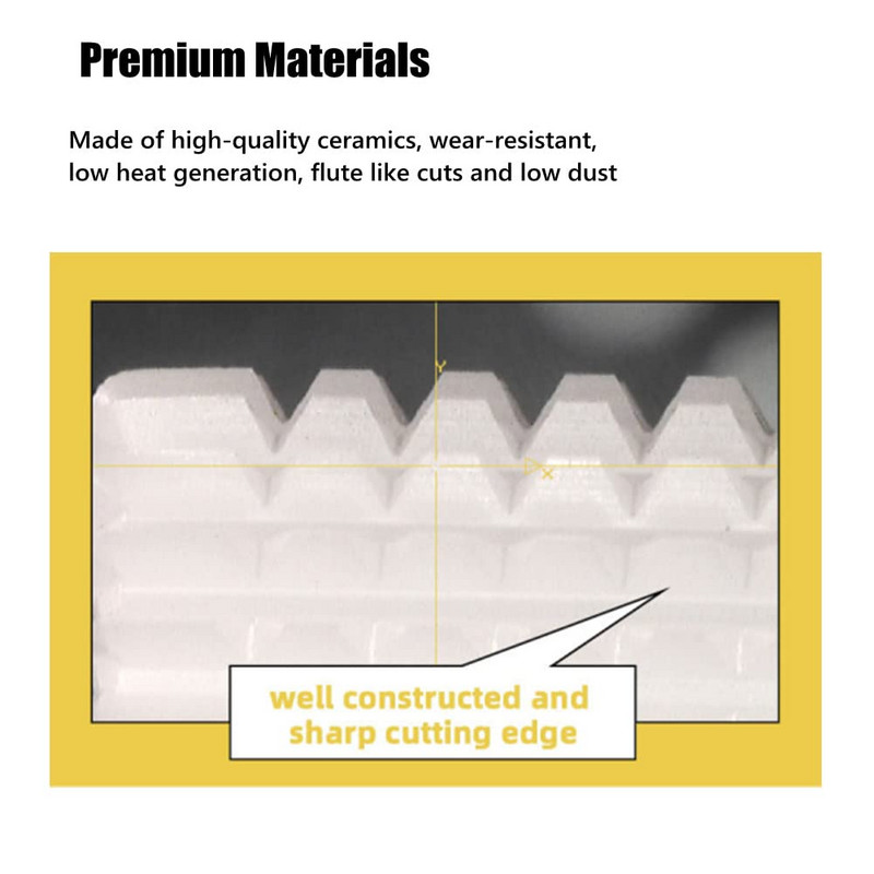 Nagų odelių grąžtas, 3/32 colio koto dydis, keramika, odelių šalinimo priemonė (smulkmena: C, žalia) elektriniam nagų gręžtuvui