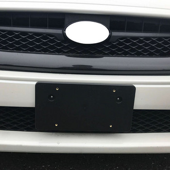 Universal Αυτοκίνητο Μπροστινό Στήριγμα πινακίδας κυκλοφορίας Auto License PP Kit τοποθέτησης πλαστικού πλαισίου για ανταλλακτικά αυτοκινήτου SUBARU Forester 2014-2018